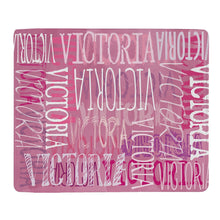 Load image into Gallery viewer, Custom Name Signature Style Blanket 06