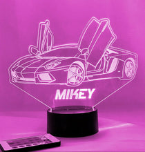 Load image into Gallery viewer, Custom Lamborghini Night Lights III23