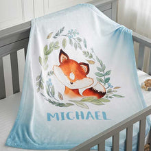 Load image into Gallery viewer, Custom Name Fleece Blanket 22