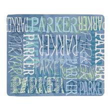Load image into Gallery viewer, Custom Name Signature Style Blanket