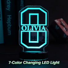 Load image into Gallery viewer, Personalized Children's Night Light with Name-Letter