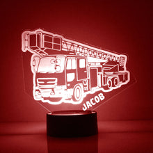 Load image into Gallery viewer, Custom Truck Night Lights with Name / 7 Color Changing LED Lamp III06