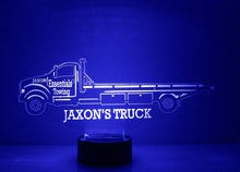 Load image into Gallery viewer, Custom Truck Night Lights with Name / 7 Color Changing LED Lamp III09