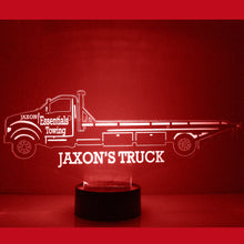 Load image into Gallery viewer, Custom Truck Night Lights with Name / 7 Color Changing LED Lamp III09