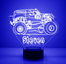 Load image into Gallery viewer, Custom Truck Night Lights with Name / 7 Color Changing LED Lamp III03
