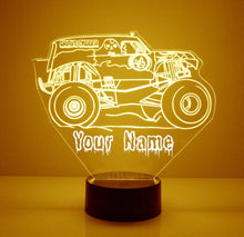 Load image into Gallery viewer, Custom Truck Night Lights with Name / 7 Color Changing LED Lamp III03