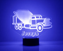 Load image into Gallery viewer, Custom Truck Night Lights with Name / 7 Color Changing LED Lamp III08