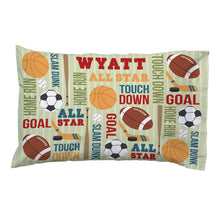 Load image into Gallery viewer, Personalized Sleepy Time Pillowcase I02