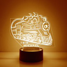 Load image into Gallery viewer, Custom Truck Night Lights with Name / 7 Color Changing LED Lamp III14