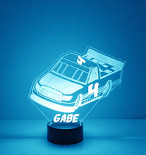 Load image into Gallery viewer, Custom Truck Night Lights with Name / 7 Color Changing LED Lamp III04