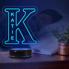 Load image into Gallery viewer, Custom Alphabet Night Lights Personalized Name Lamp