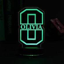 Load image into Gallery viewer, Personalized Children's Night Light with Name-Letter