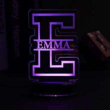 Load image into Gallery viewer, Personalized Children's Night Light with Name-Letter