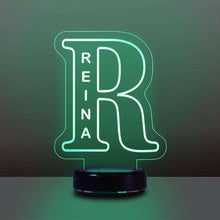 Load image into Gallery viewer, Custom Alphabet Night Lights Personalized Name Lamp