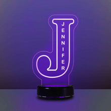 Load image into Gallery viewer, Custom Alphabet Night Lights Personalized Name Lamp