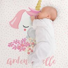 Load image into Gallery viewer, Personalized Name Fleece Blanket - Elephant11