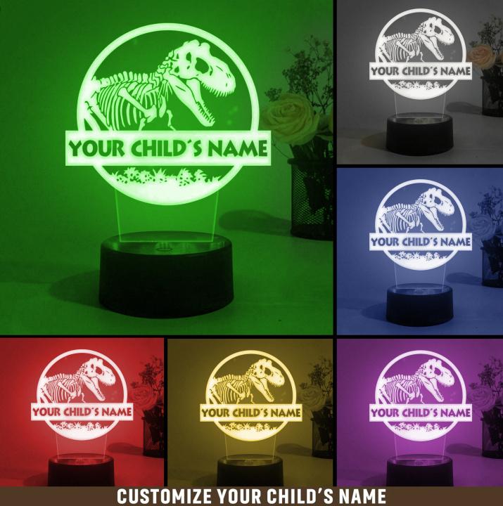 Custom Animal Night Lights IX46-Dinosaur