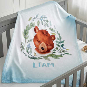 Custom Name Fleece Blanket 22