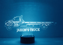 Load image into Gallery viewer, Custom Truck Night Lights with Name / 7 Color Changing LED Lamp III09
