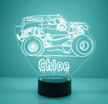 Load image into Gallery viewer, Custom Truck Night Lights with Name / 7 Color Changing LED Lamp III03
