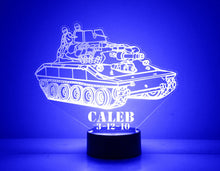 Load image into Gallery viewer, Custom Truck Night Lights with Name / 7 Color Changing LED Lamp III15
