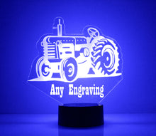 Load image into Gallery viewer, Custom Truck Night Lights with Name / 7 Color Changing LED Lamp III16
